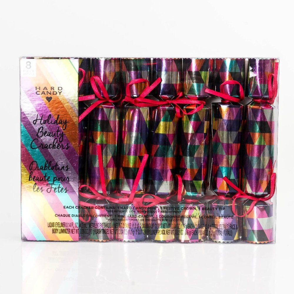 NWT Hard Candy Holiday Beauty makeup Crackers -set of 8